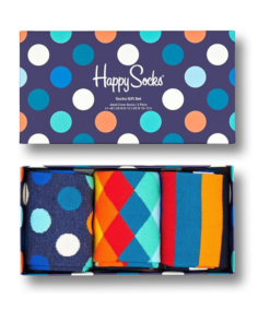 Pack 3 Happy Socks "Classic Mix"