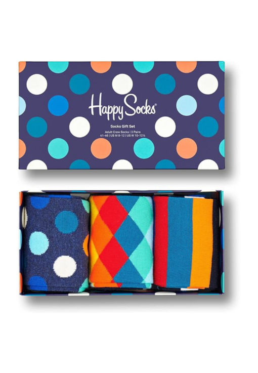 Pack 3 Happy Socks "Classic Mix"