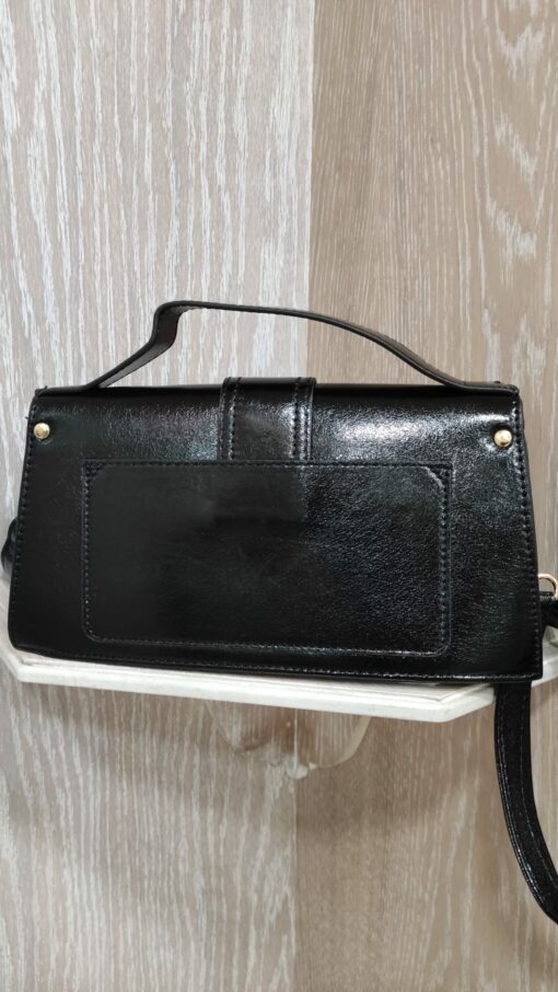 Bolso negro mano - Imagen 3