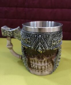 Jarra calavera acero