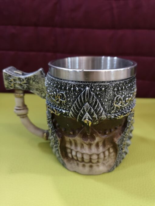 Jarra calavera acero