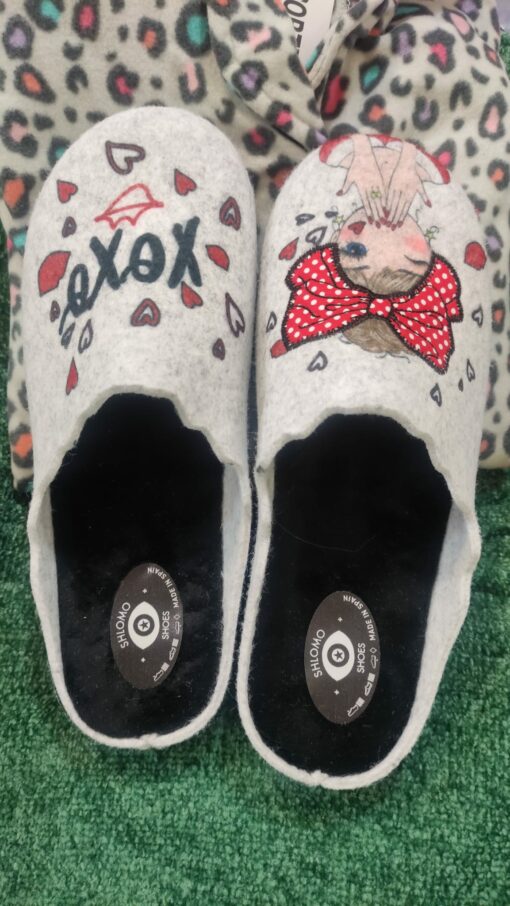Zapatillas casa suela goma - Imagen 3