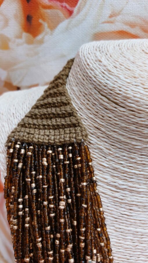 Collar, hilo caramelo - Imagen 2