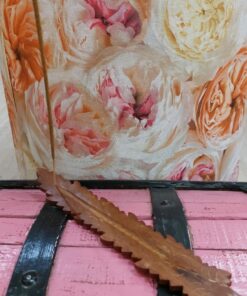 Incensario hoja de madera