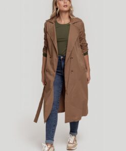 Chaqueta larga - Camel