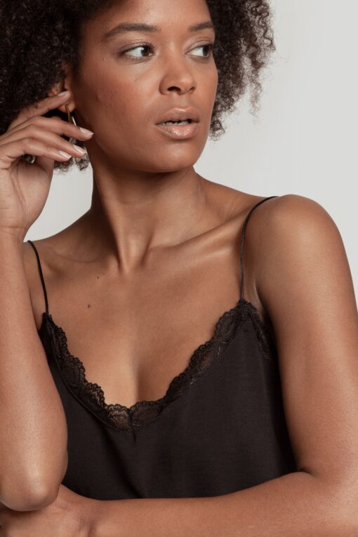 Top tirantes - Negro - Imagen 5