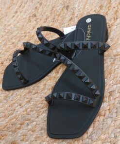 Flip Flop negra 3 tiras