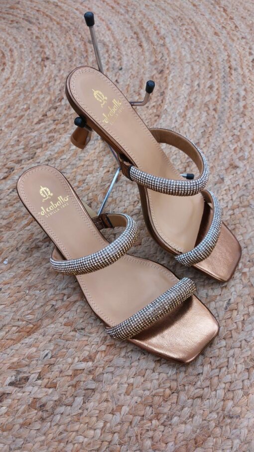 Sandalia bronce - Imagen 2