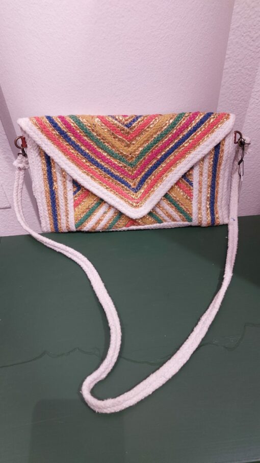 Cartera de mano, multicolor/dorado - Imagen 2