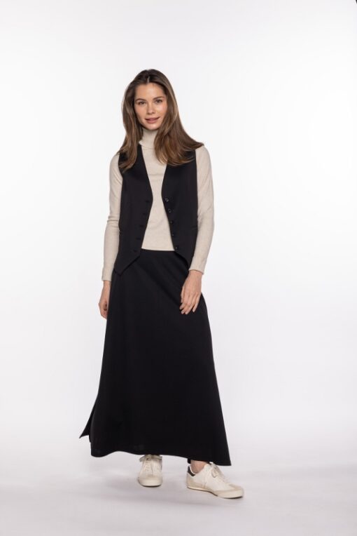 Chaleco traje negro