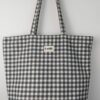 Bolso grande bichi gris