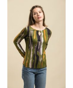 Camiseta c/barca pinceladas