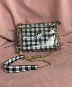 Bolso glamour, negro