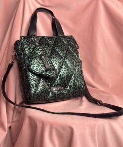 Bolso print verde