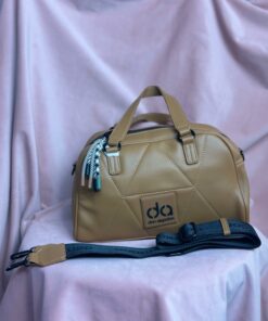 Bolso hombro camel