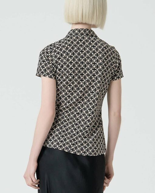 Camisa manga corta Negro - Imagen 2