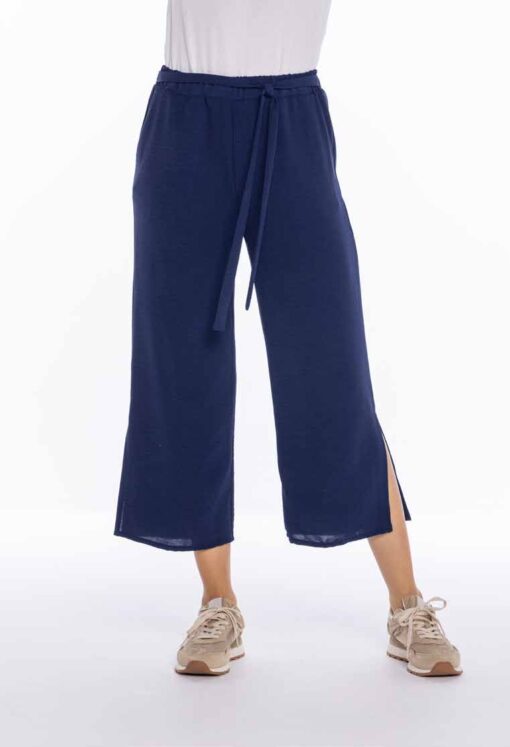 Pantalón aberturas marino