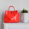 Tote charol corazón Noco beige