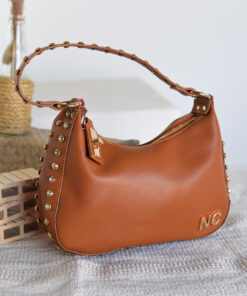 Gondola tachas cristal camel