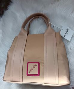 Bolso bandolera beige