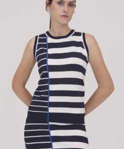 Top cuello redondo