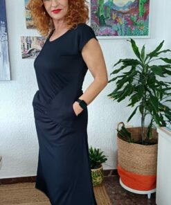 Vestido detalle fruncido