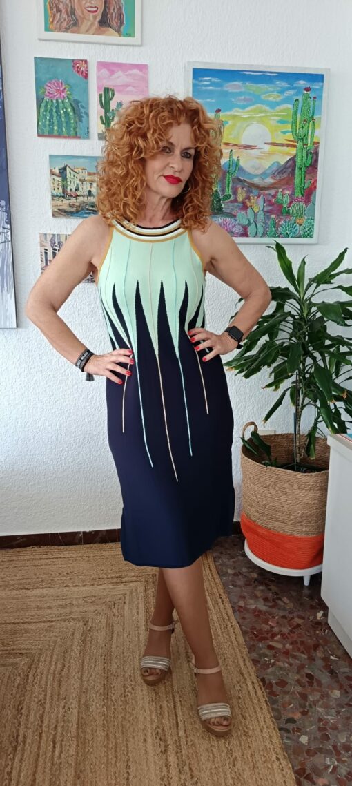 Vestido rayas