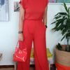 Conjunto maderas naranja