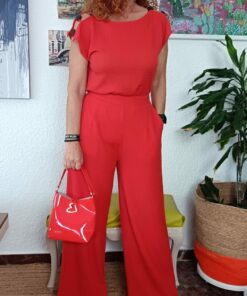 Conjunto maderas naranja