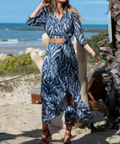 Conjunto top y falda Poniente Zebra