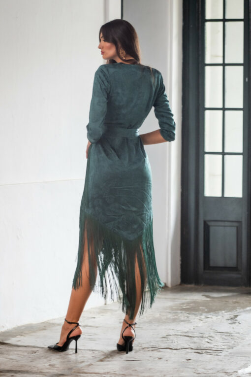 Vestido catavino petróleo - Imagen 2