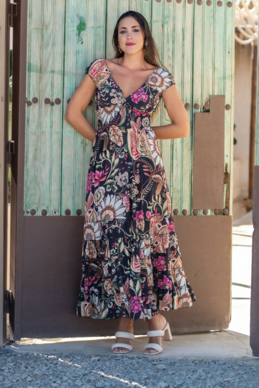 Vestido mar girasol