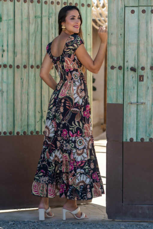 Vestido mar girasol - Imagen 2