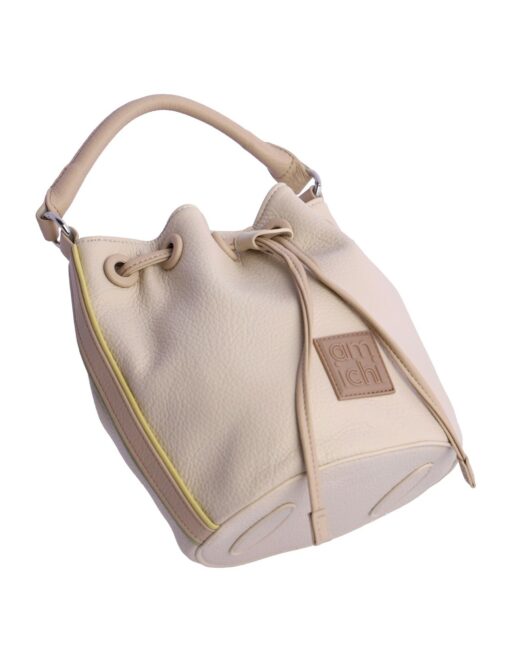 Bolso de mano de piel sintética con cremallera - Imagen 2