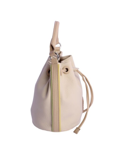 Bolso de mano de piel sintética con cremallera - Imagen 3