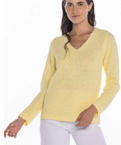 Jersey pico arroz amarillo