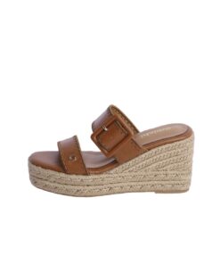 Sandalias de cuña Graciela de piel sintética