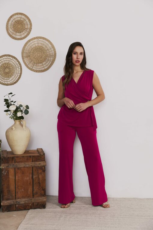 Pantalón liso puerto