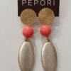 Pendiente Argentina coral