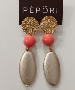 Pendiente Argentina coral