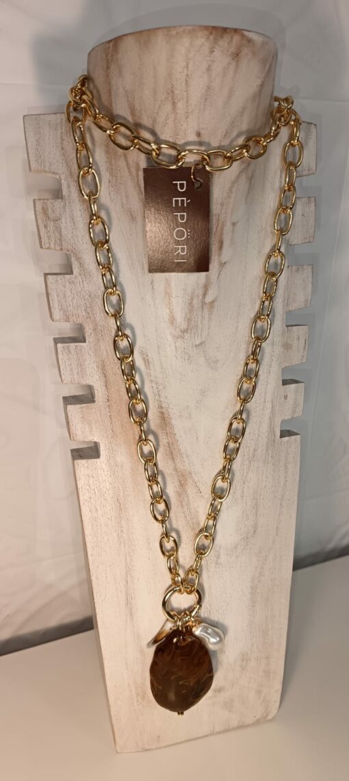 Collar largo, Jordania Chocolate