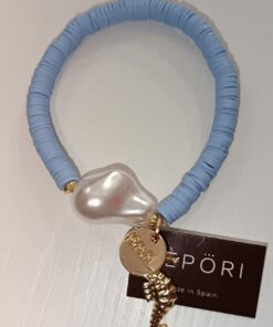 Pulsera Fidji Celeste