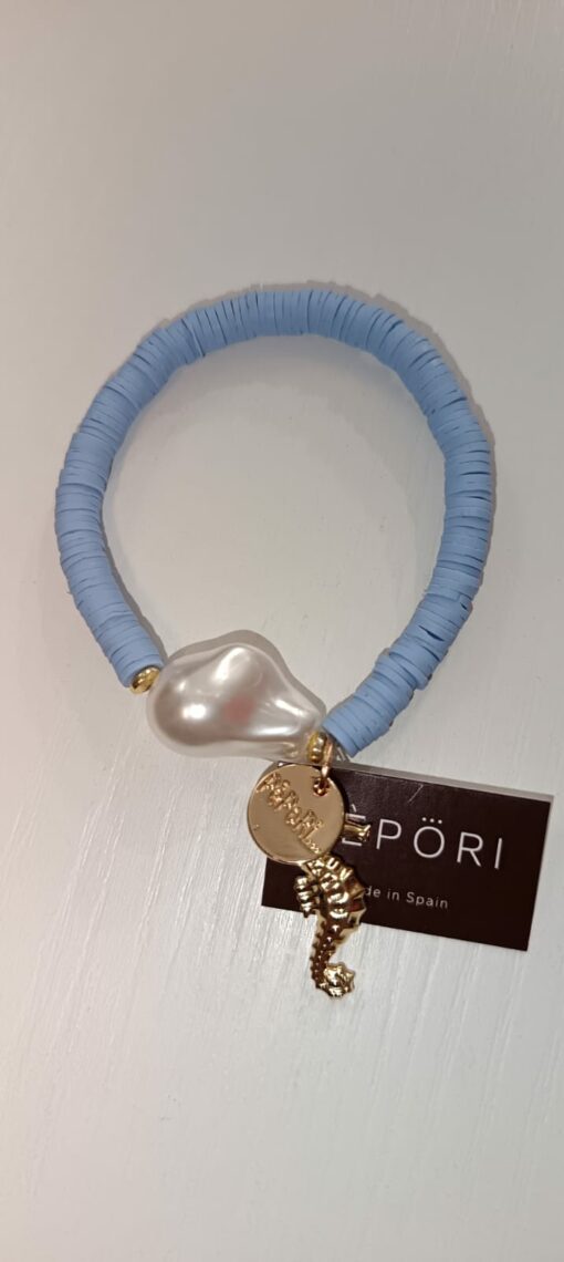 Pulsera Fidji Celeste