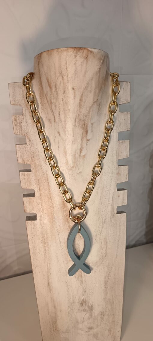 Collar corto, Polinesia Celeste