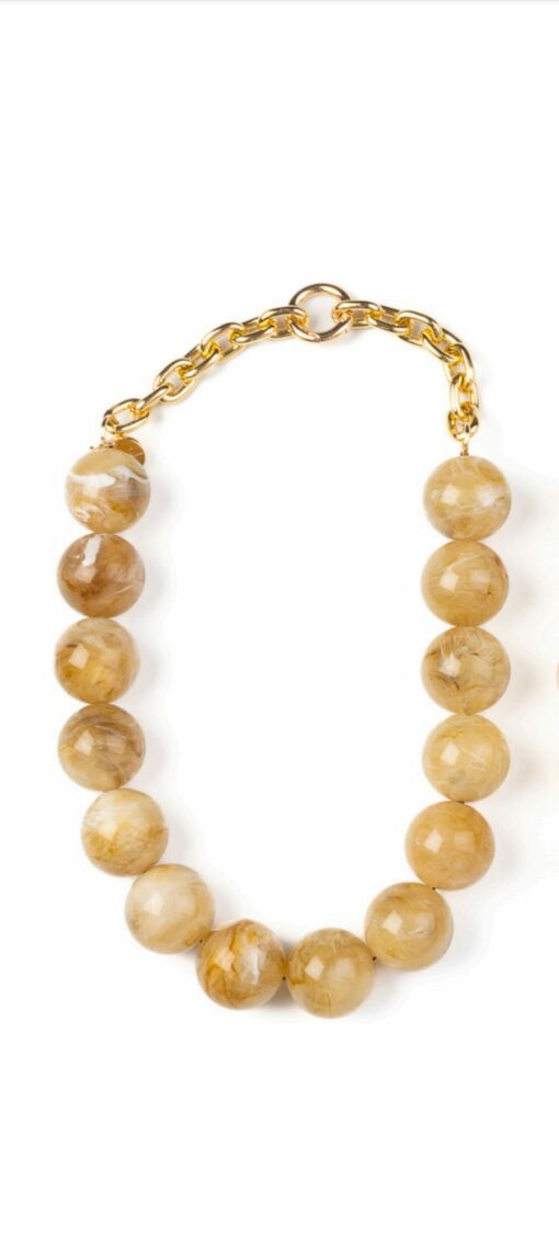 Collar corto arena Caramelo