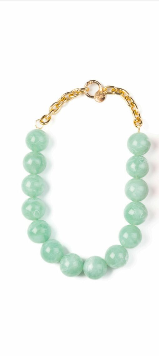Collar corto Betty  Verde