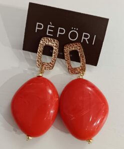 Pendiente Provenza Naranja