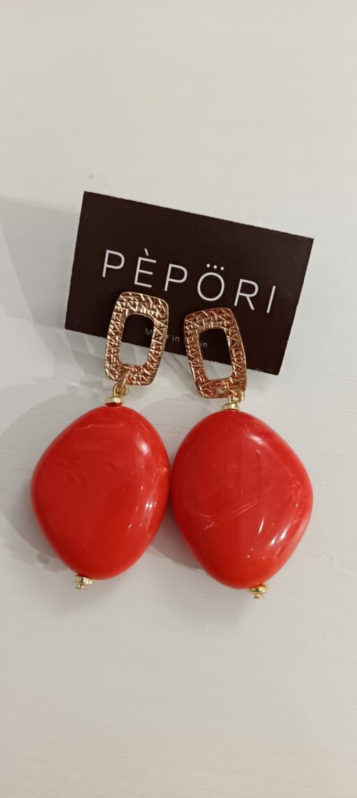 Pendiente Provenza Naranja