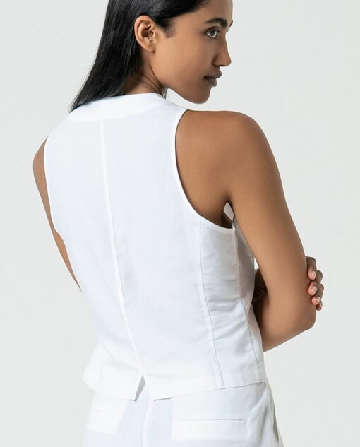 Chaleco Blanco roto - Imagen 2