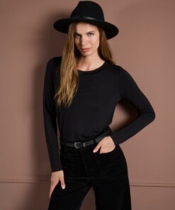 Sombrero fedora Negro